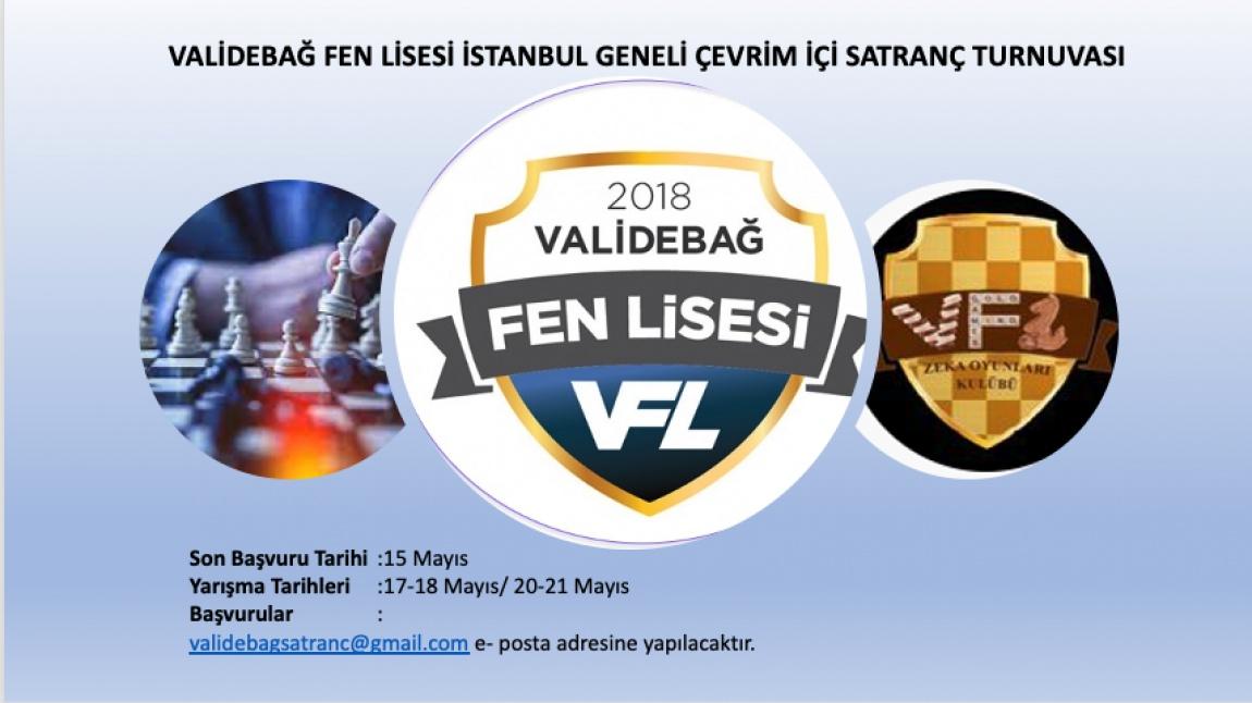 Validebağ Fen Lisesi İstanbul Geneli Satranç Turnuvası